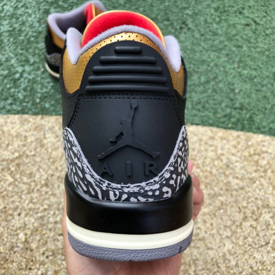 Air Jordan 3 'Black Gold'