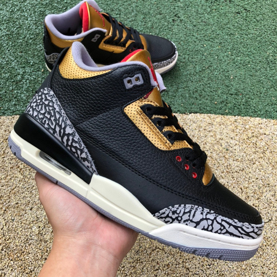 Air Jordan 3 'Black Gold'