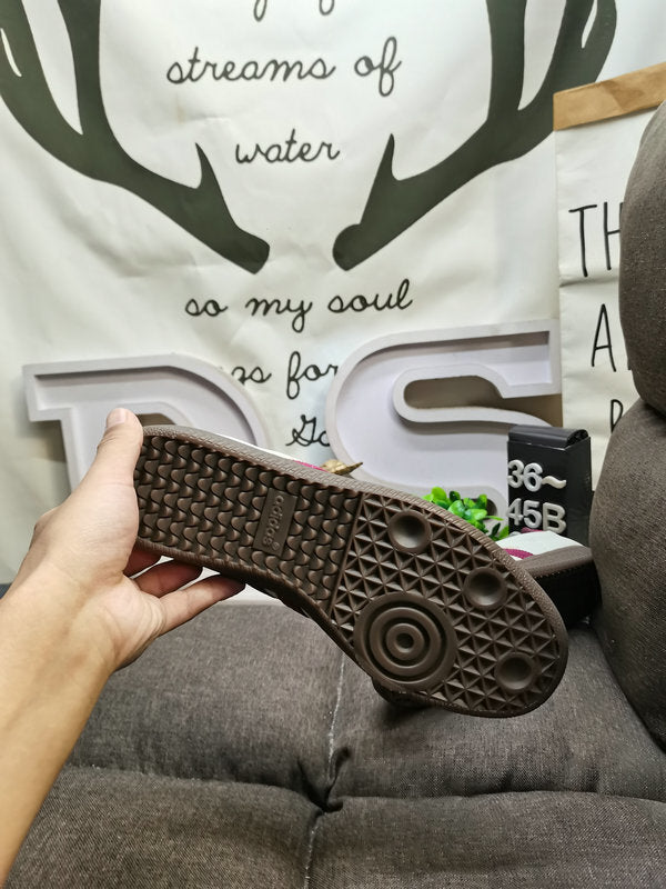 Adidas Samba OG Beige/Dark Red