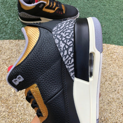 Air Jordan 3 'Black Gold'