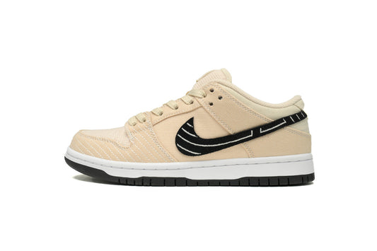 Albino & Preto × Nike SB Dunk Low Pro "Blanco Perla"