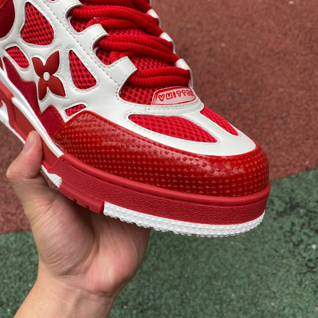 Louis Vuitton Skate Red/White