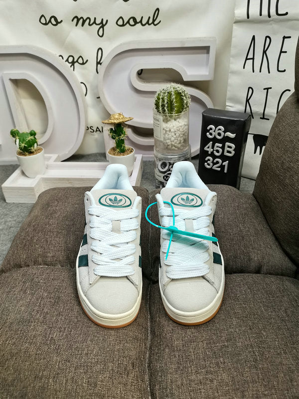 Adidas Campus 00s Grey/Dark Green