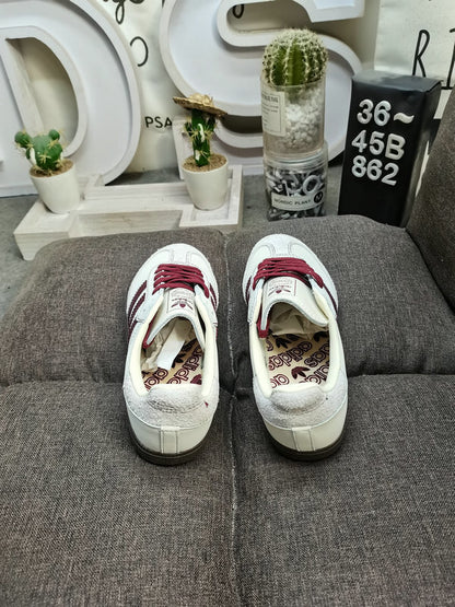 Adidas Samba OG White/Bordeaux