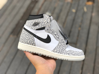 Air Jordan 1 High OG 'White Cement'