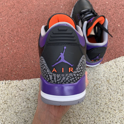 Air Jordan 3 'Court Purple'