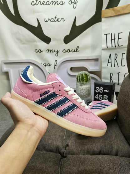 Notitle x Adidas Samba Pink/Dark Blue