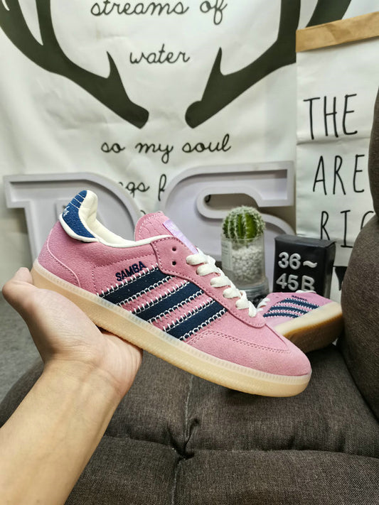 Notitle x Adidas Samba Pink/Dark Blue