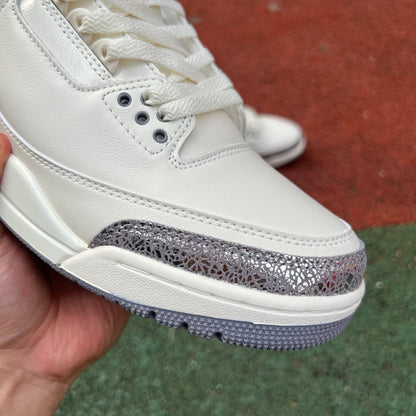 Air Jordan 3 'Sail/Metallic Silver'