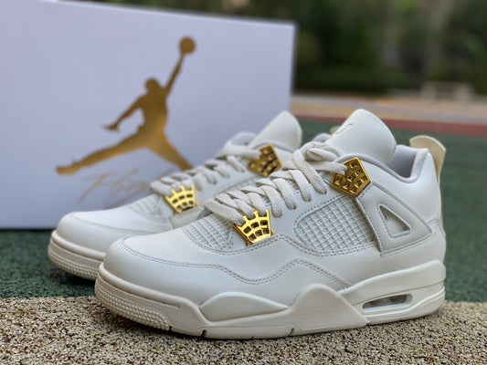 Air Jordan 4 'Metallic Gold'