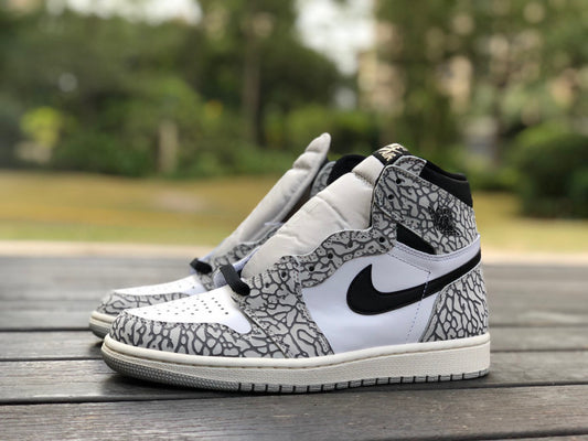 Air Jordan 1 High OG 'White Cement'