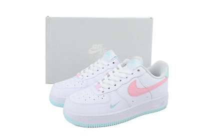 Nike Air Force 1 '07 'White Pink Foam Glacier Blue'