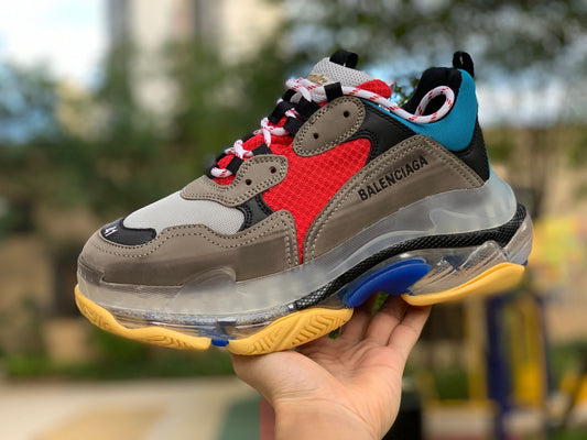 Balenciaga Triple S Brown/Red