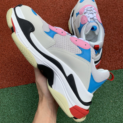 Balenciaga Triple S White/Blue