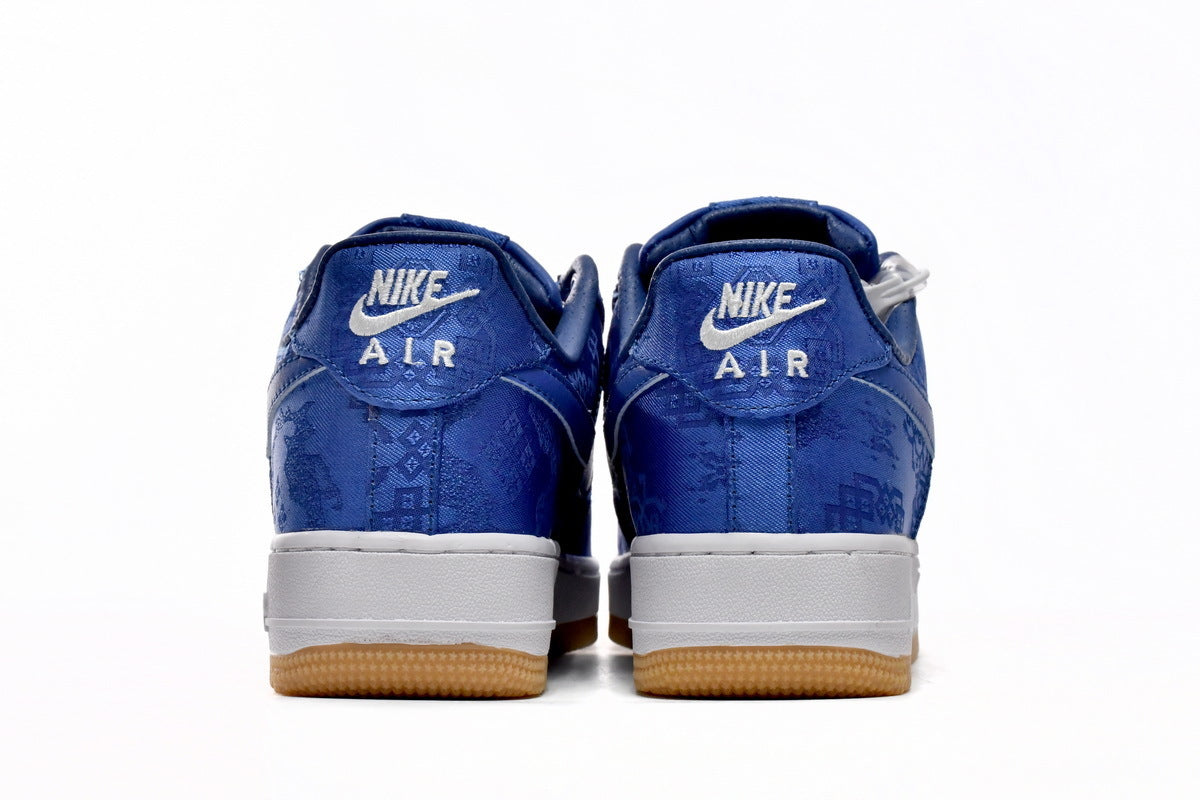 Clot x Nike Air Force 1 Low Premium Blue Silk