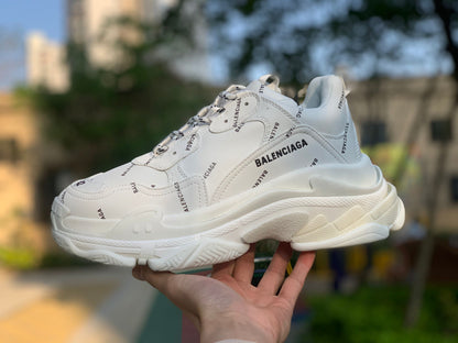 Balenciaga Triple S White
