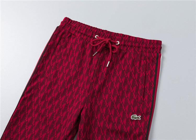 Conjunto Lacoste Rojo