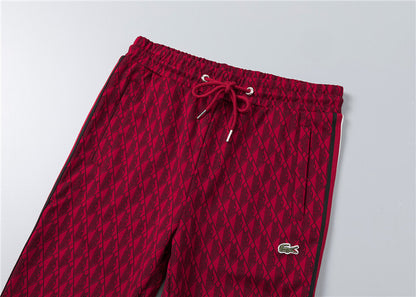 Conjunto Lacoste Rojo