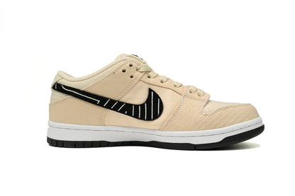 Albino & Preto × Nike SB Dunk Low Pro "Blanco Perla"