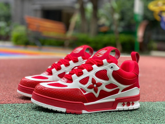 Louis Vuitton Skate Red/White