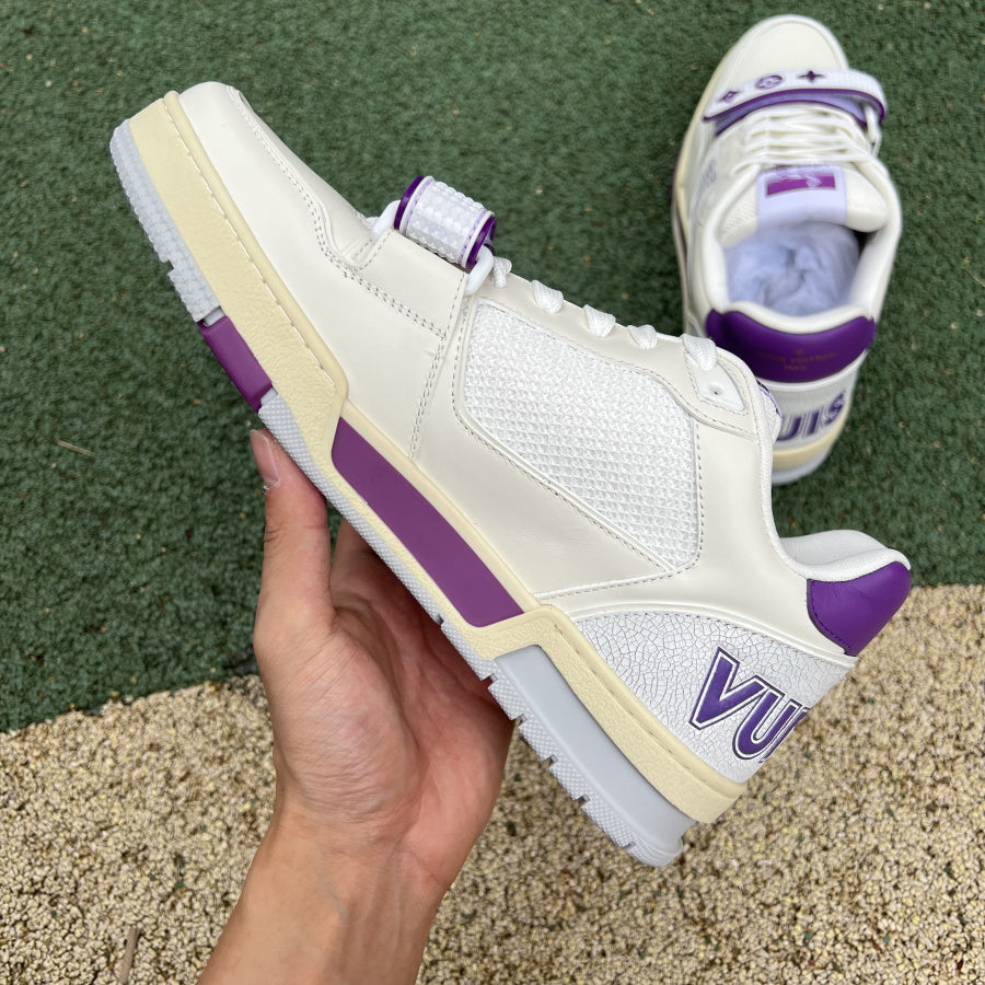 Louis Vuitton Trainer Violet Mesh