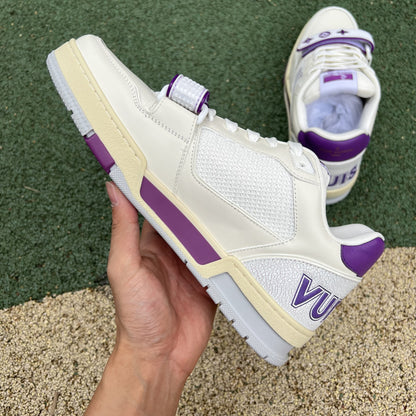 Louis Vuitton Trainer Violet Mesh