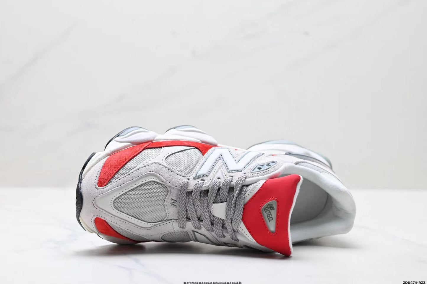 New Balance 9060 White/Red