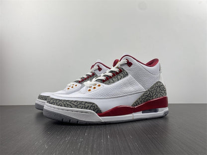 Air Jordan 3 'Cardinal Red'