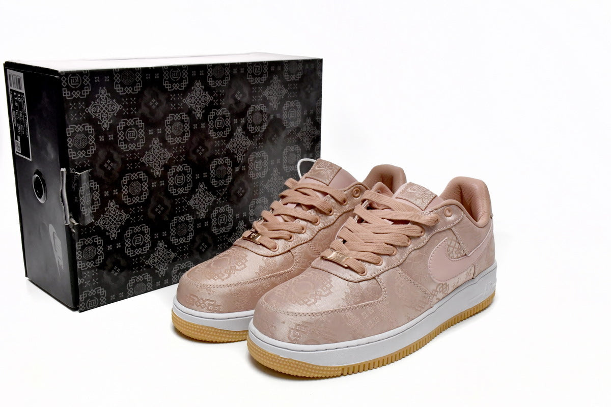 Clot x Nike Air Force 1 Low Premium Rose Gold Silk