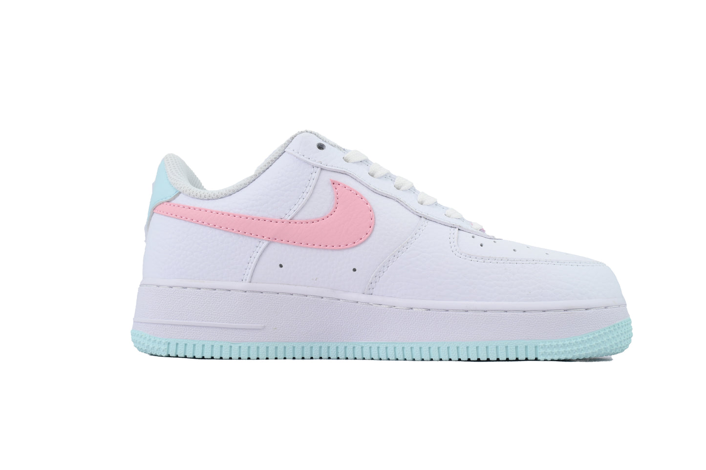 Nike Air Force 1 '07 'White Pink Foam Glacier Blue'