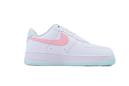 Nike Air Force 1 '07 'White Pink Foam Glacier Blue'