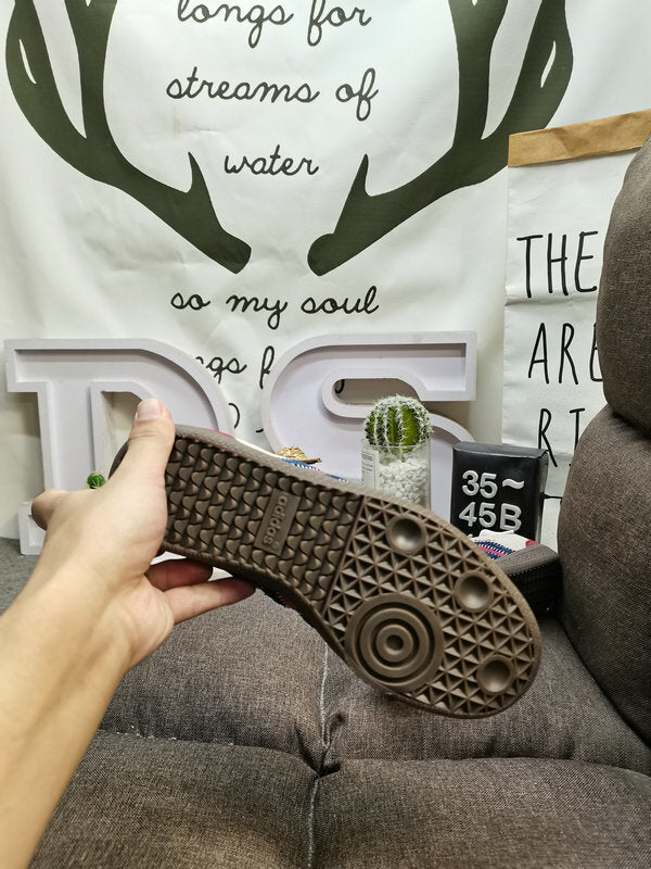 Notitle x Adidas Samba White/Dark Red