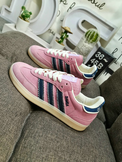 Notitle x Adidas Samba Pink/Dark Blue