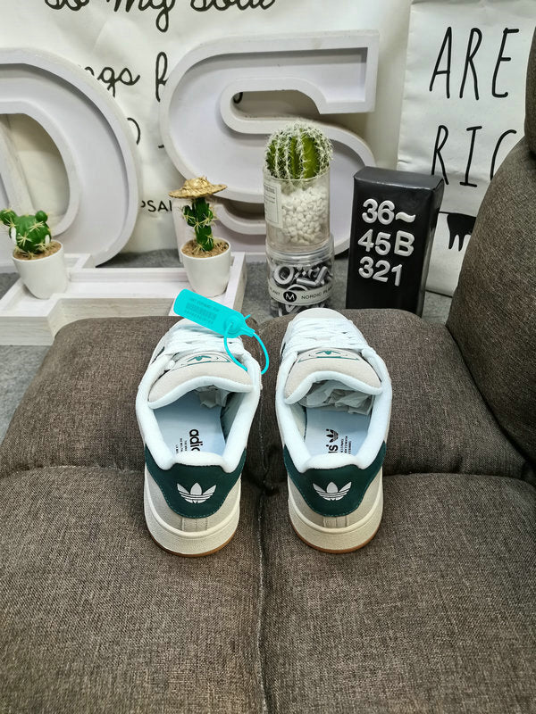 Adidas Campus 00s Grey/Dark Green