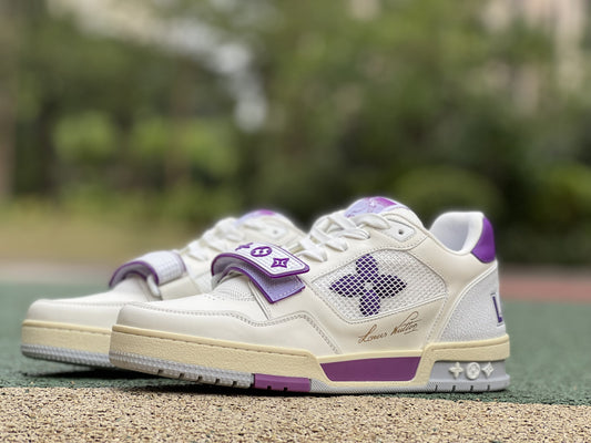 Louis Vuitton Trainer Violet Mesh