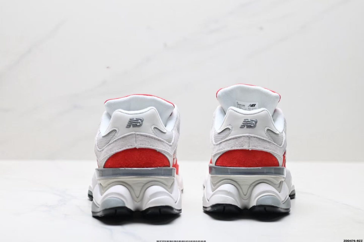 New Balance 9060 White/Red