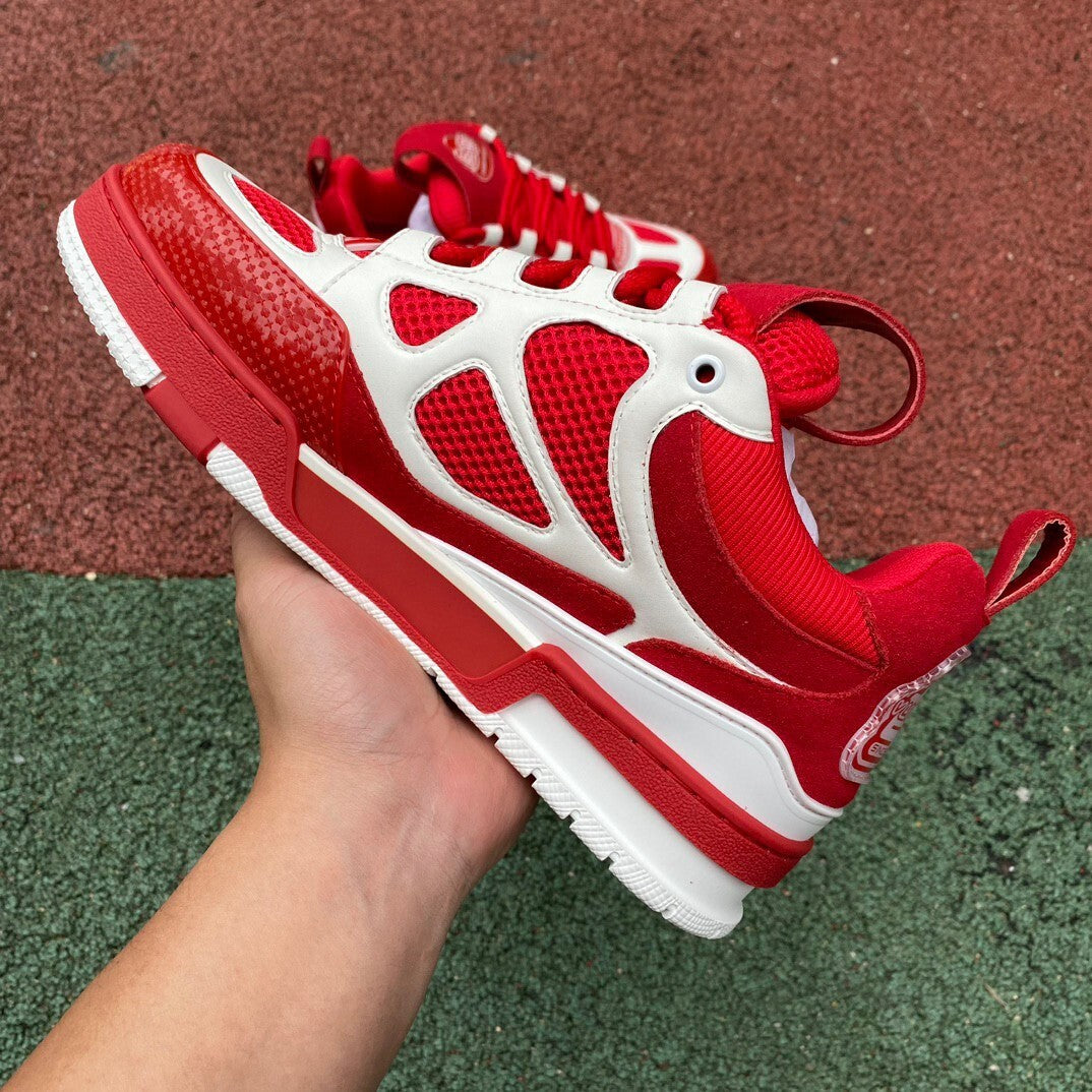 Louis Vuitton Skate Red/White