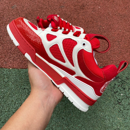 Louis Vuitton Skate Red/White