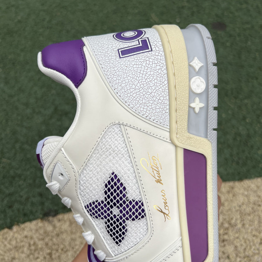 Louis Vuitton Trainer Violet Mesh