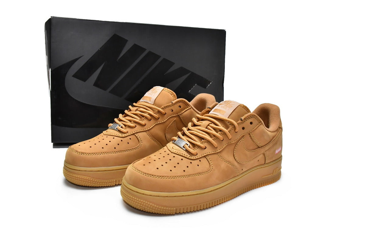 Supreme x Nike Air Force 1 Low Flax