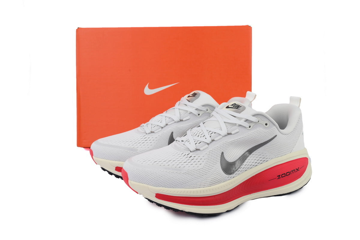 Nike Vomero 18 'Platinum Tint Siren Red'