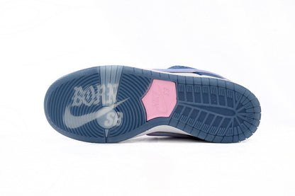Born x Raised x Nike SB Dunk Low Blue/White