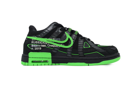Off-White x Air Rubber Dunk 'Green Strike'