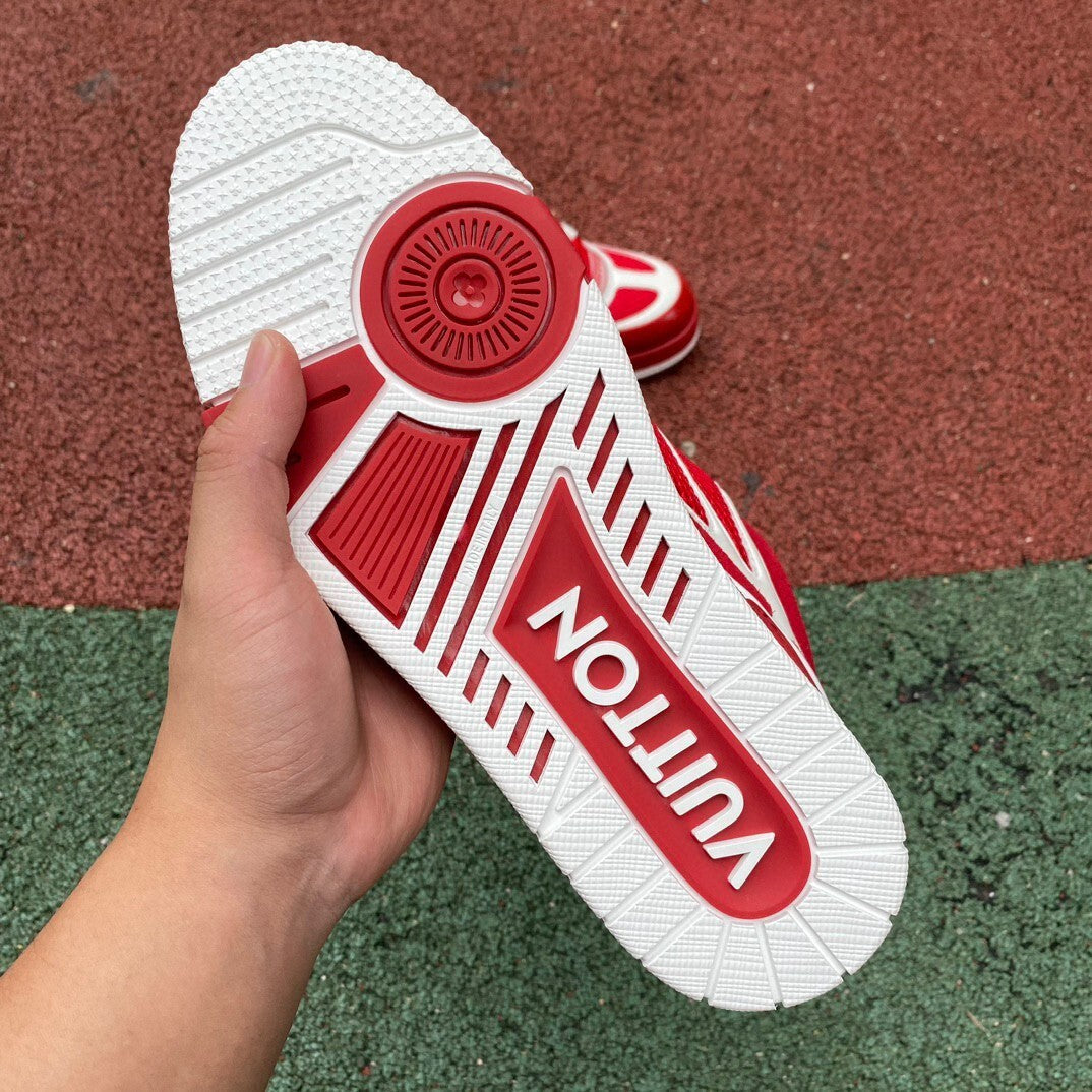 Louis Vuitton Skate Red/White